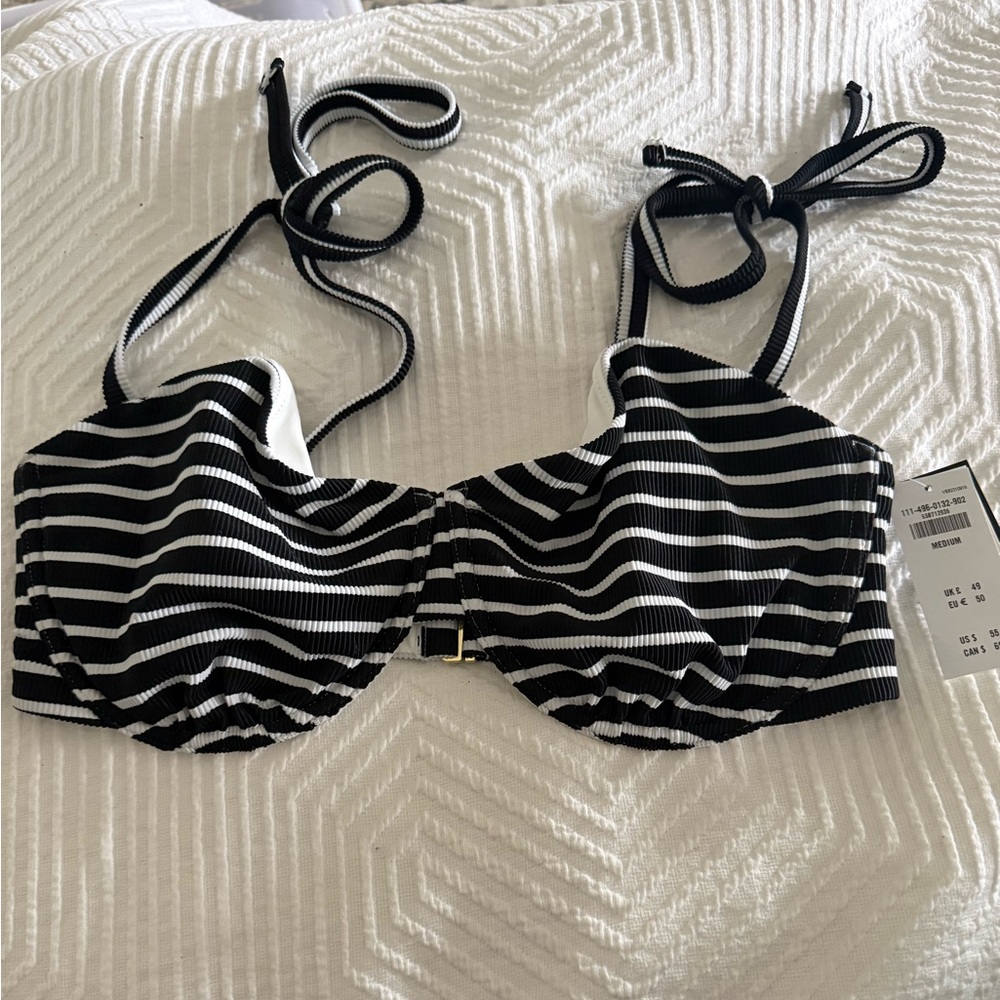 NWT Abercrombie & Fitch Curve Love Bikini Top